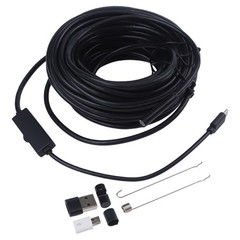 50 FT Pipe Inspection Camera USB Video Sewer Drain-Cleaner,Water-proof
