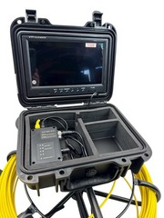 VEVOR Pipe Inspection System 9in sewer inspection Screen 164 Foot Cable WP9600A