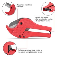 Olympia Tools Ratcheting Pipe Cutter, 39-910 &ndash; Color may vary 7.5&Prime;