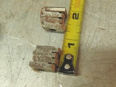 One set of four Left Hand 3/8&Prime;-16 Thread cutter bits for Pipe