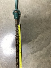 Used Greenlee Chain Puller 37&Prime; Lever Hoist Hand Operated With Handle