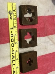 Vintage REED Mfg. Co. Pipe Threader Set No. 1 SP 3/4&rdquo; With 4 Dies
