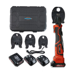 ProPress Mini Press Tool Kit, 18V Electric Pipe Crimping Tool for 1/2&Prime;, 3/4&Prime;, 1&Prime;