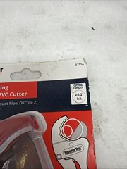 Superior Tool 37116 One-handed 2� PVC Ratcheting Cutter