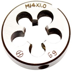 14mm X 1 Metric Left Hand Round Die Machine Thread Die M14 X 1.0mm Pitch