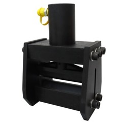 TECHTONGDA Hydraulic Copper Busbar Bender 55000lbs 25Ton 0.6&Prime; Cutting Thickness
