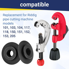 41312 Copper Pipe Cutter Wheel Compatible with Ridgid Tubing Cutter 10, 15, and