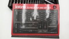 Kolvoii 52-Piece Large Metric M6 to M24 Tap and Die Set &ndash; NIB