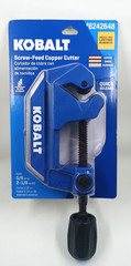 Kobalt #6242648 Screw Feed Copper Cutter 5/8&Prime; in to 2-1/8&Prime; in OD NEW!
