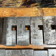 OSTER Dies Lot 20 pieces 3d 44 Various Sizes