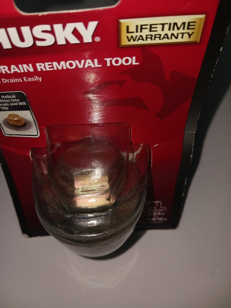 Husky Tub Drain Removal Tool For Drains with Damaged or Corroded Crossbar