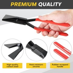 3PCS Sheet Metal Bending Pliers Set | Hand Seamers for Roofers, Plumbers, and&hellip;