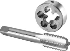 3/4&Prime;-10 UNC Left Hand Tap and Die Set Machine Thread Tap and Round Die LH