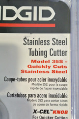 RIDGID 29963 Model 35S 1/4&Prime; to 1-3/8&Prime; Stainless Steel Tubing Cutter, X-CEL Knob