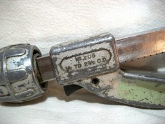 Ridgid No 205 Pipe Cutter Plus Mini Pipe Cutter U.S.A.