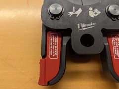 Milwaukee 49-16-2631C 1/2&Prime; Pex Crimper Jaws For Short Throw Crimper