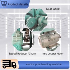 220V 2.2KW Electric Pipe Bender Square/Round Pipe Tube Arc Bender 1PH
