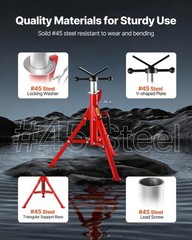 Pipe Stand Foldable Quick-Lock Washer Carbon Steel CREDITABLE SELLER