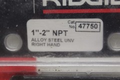 RIDGID 47750 1-2&Prime; NPT Universal Pipe Dies Right Hand USA Made Pack Of 4 New L41