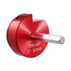 2 in PVC Pipe Reamer Aluminum Alloy SCH40 ABS CPVC for Electric Drills