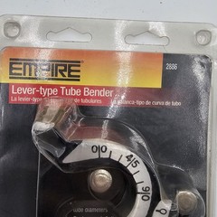 New Empire 2886 Lever Type Tube Bender 3 in 1, 1/4&Prime; 5/16&Prime; 3/8&Prime; Tool Sealed NOS