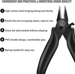3.5-Inch Precision Mini Cutter with Lock &ndash; Ideal for Intricate Cutting Tasks