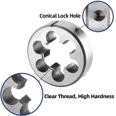 Metric M24 X 1 Round Threading Die M24 x 1.0 Machine Thread Die Right Hand