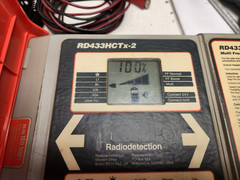 Radiodetection RD400 PDL HCTx433 Cable Pipe Sonde Sewer Camera Locator RD4000