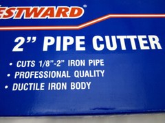 NEW Westward 2&Prime; Pipe Cutter No. 4YR88 Free Shipping