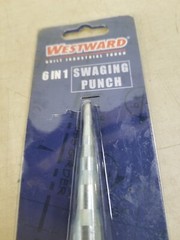 WESTWARD 3CYR8 Swaging Tool Set, 3/16-5/8 In