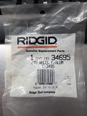 RIDGID N0. 34695 E-3495 PIPE CUTTER WHEEL tubeing cutter/ pipe cutter