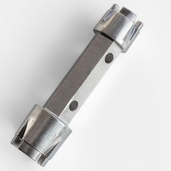 Compact & Lightweight Dual-Ended Tub Drain Wrench for Effortless Drain Removal