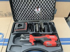 Ridgid RP 115 Mini Press Tool 1/2&Prime;-3/4&Prime; Copper/Stainless Fittings w/ 12v Battery