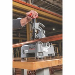 Ridgid 66138 Power Tubing Cutting Machine with PC-116 TS Tube Stand