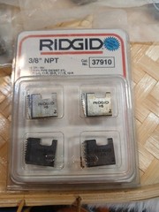 Ridgid Lot 38105,37910,32112 44077,34805,34825& Threader, Dies, Bearings&Rolls