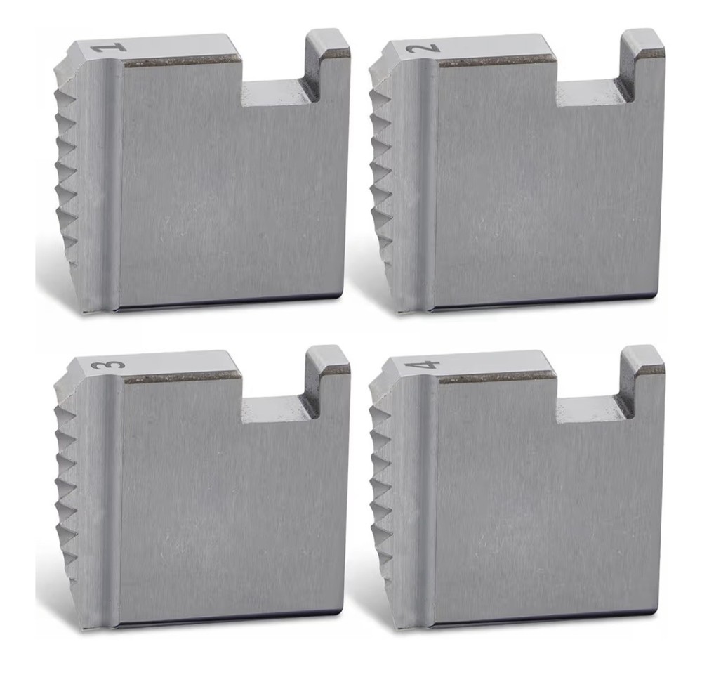 1 Inch NPT Pipe Die Set 4pc Right Hand Alloy Steel for RIDGID 00R 11R 111R