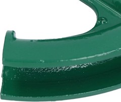 Pipe Bender, 1-inch Cast Iron Manual EMT Portable 1&Prime;, Green