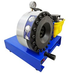 1&Prime; Pneumatic Hose Crimper Hydraulic Portable Crimping Clamping Machine 10 Dies