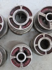 Vintage REED Mfg. Co. Pipe Threader Set With 10 Dies