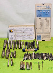 Large Mixed Tap 60+ Lot Heavy Duty Machine Thread Cutting Tools Shop