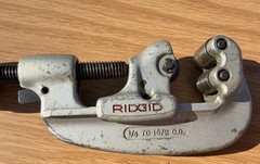 Ridgid 32975 103 Midget Tubing Cutter Lot Assorted Sizes
