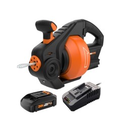 WX891L WORX Nitro 20V Power Share 25&prime; Cordless Drain Auger