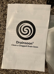 Drainsoon Professional Plumbing Snake Manual Professional Drum Auger 1/4&Prime; x 25&prime;