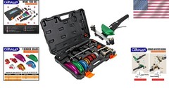 Pipe Tube Bender Set with 7 Aluminum Heads