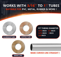 Tubing Straightener Brake Line Straightener Tubing Straightener Tool Adjustable