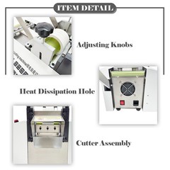 110V Microcomputer Plastic Pipe Cutter PVC Heat Shrink Sleeve PE Hose Cutter