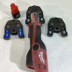 Milwaukee 2473-20 Force Logic Press Tool With 3 Jaws + Battery USED