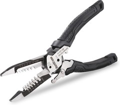 6-in-1 Wire Stripper, Crimping Tool, Wire Cutter Stripping Tool, Multifunctiona