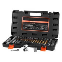 Uimoso 65-Piece Screw and Bolt Extractor Set with Drill Bits for Easy Removal