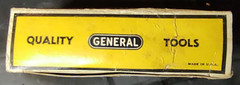 General Tools No. 120 Tubing & Conduit Pipe Cutter MADE IN USA Original Box